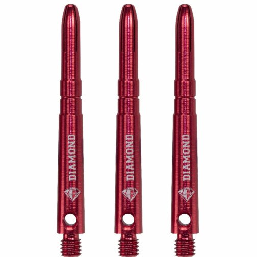 Cuesoul - Aluminium Shafts - Diamond Value Pack - Red