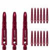 Cuesoul - Aluminium Shafts - Diamond Value Pack - Red