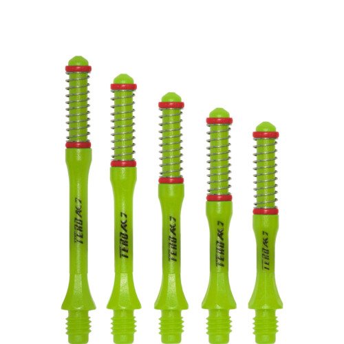 Cuesoul  Dart Shafts – Tero Flight System – AK7 – Slim – Green