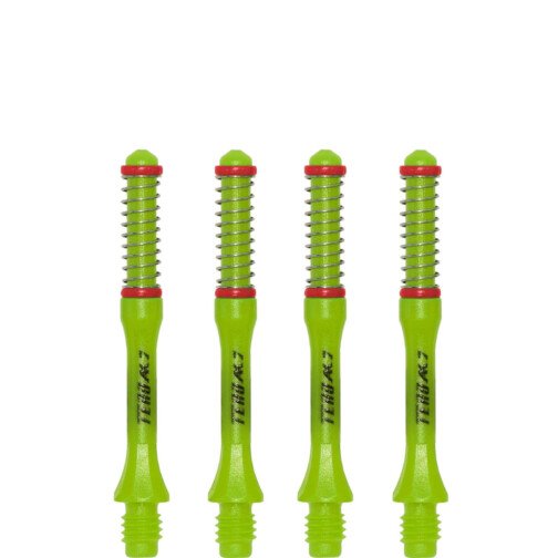 Cuesoul Dart Shafts - Tero Flight System - AK7 - Slim - Green