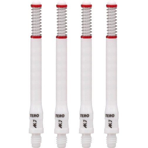 Cuesoul - Dart Shafts - Tero Flight System - AK7 - White