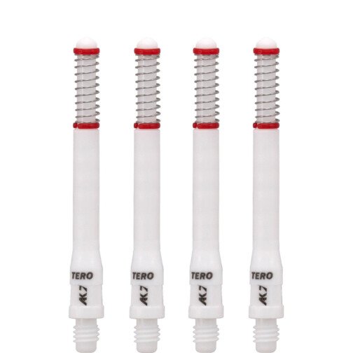 Cuesoul - Dart Shafts - Tero Flight System - AK7 - White