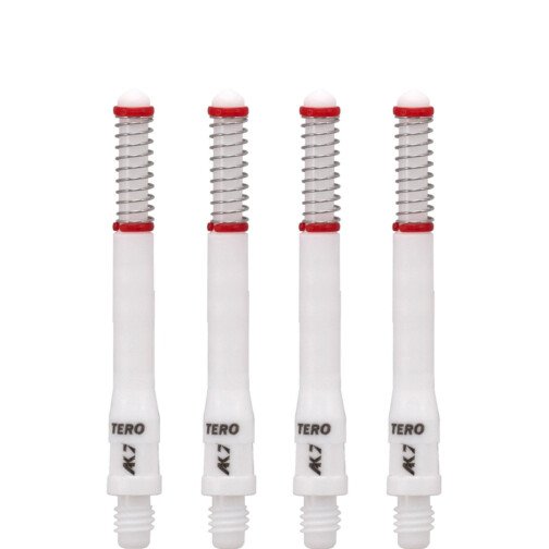 Cuesoul - Dart Shafts - Tero Flight System - AK7 - White