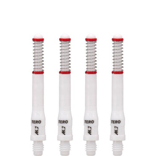 Cuesoul - Dart Shafts - Tero Flight System - AK7 - White