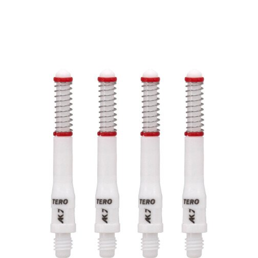 Cuesoul - Dart Shafts - Tero Flight System - AK7 - White