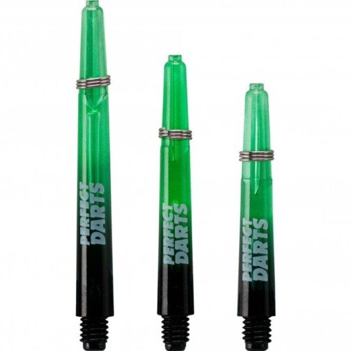 Perfect Darts - Two Tone- Polycarbonate - Black & Green