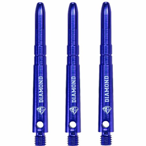 Cuesoul Aluminium Shafts - Diamond Value Pack- Blue