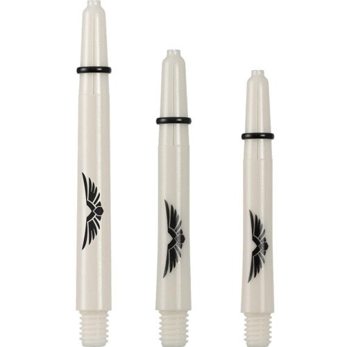 Shot Eagle Claw Dart Shafts – Strong Stems – Bone White