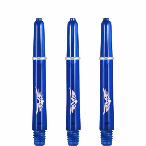 Shot Eagle Claw Shafts with Machined Rings - Strong Stems - Blue