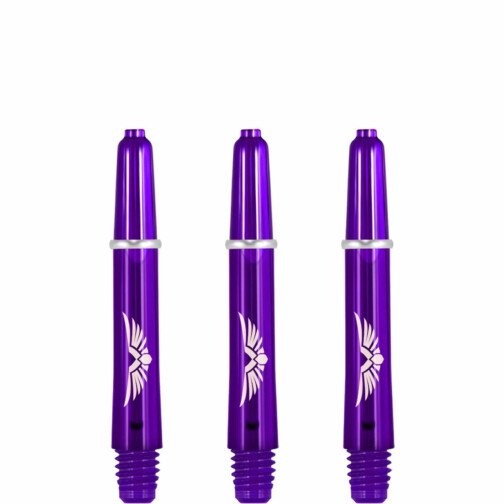 Shot Eagle Claw Shafts - Machined Rings - Purple