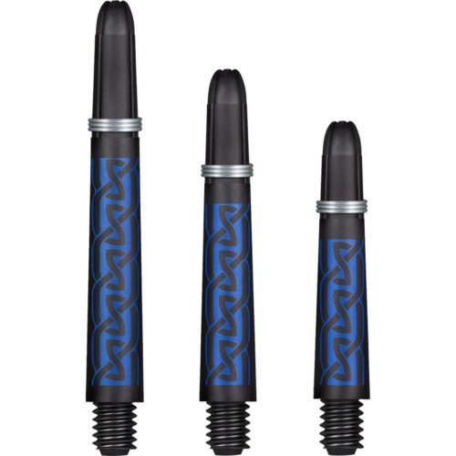 Shot Koi Carbon Dart Shafts – with Springs – Pakati Blue