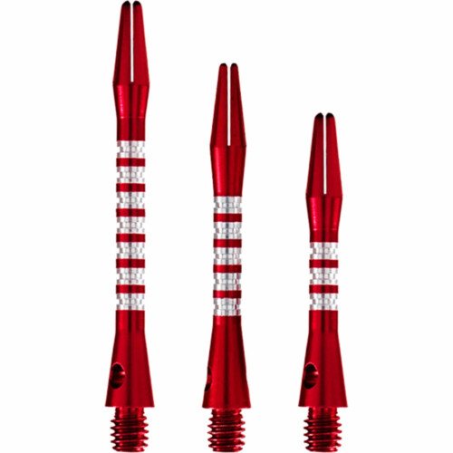 Shot Pyramid Dart Shafts – Aluminium Anodised – Red