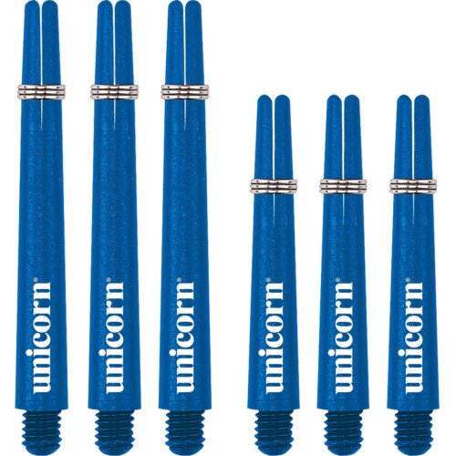 Unicorn Gripper 3 Dart Shafts – Nylon Stems – Blue