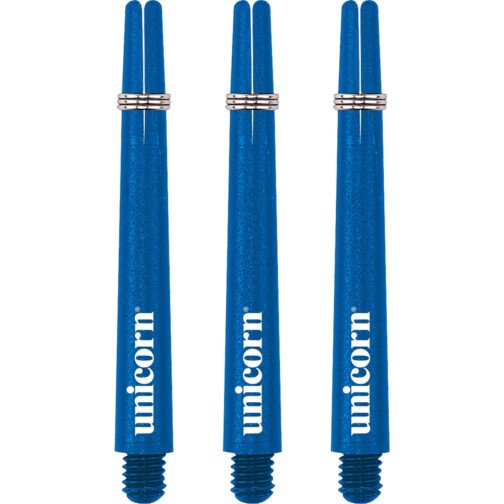 Unicorn Gripper 3 Dart Shafts - Nylon Stems - Blue