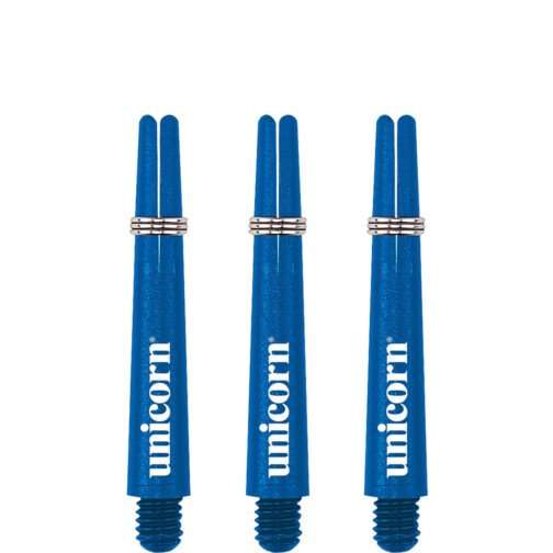 Unicorn Gripper 3 Dart Shafts - Nylon Stems - Blue