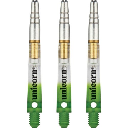 Unicorn Gripper 360 Two Tone Dart Shafts – Gradient Green