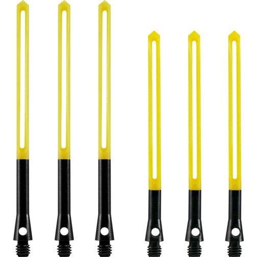 Unicorn Slikstik Aluminium Shafts - Side Loading - Yellow