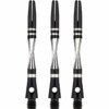 Unicorn Twist Dart Shafts - Aluminium Stems - Black