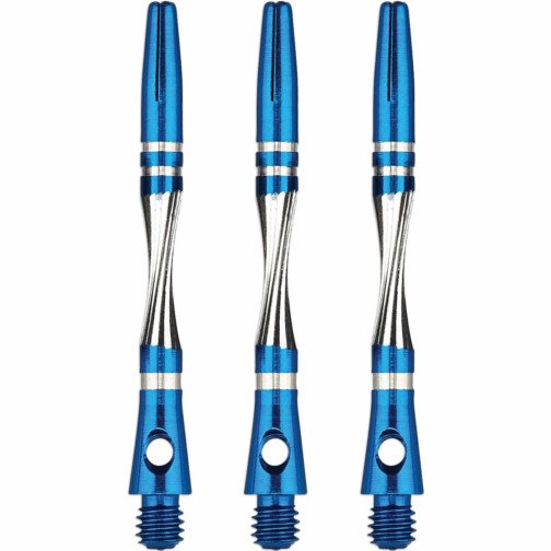 Unicorn Twist Dart Shafts - Aluminium Stems - Blue