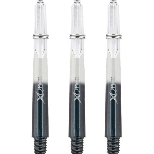 XQMax Gradient Polycarbonate Shafts - Transparent & Black