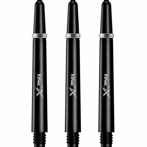 XQMax Polycarbonate Shafts - Solid Colour Logo - Black