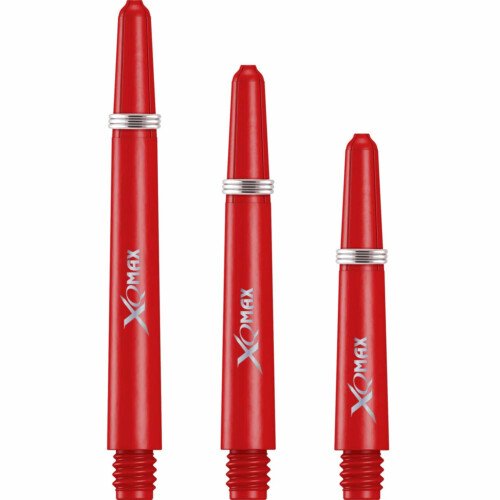 XQMax Polycarbonate Shafts – Solid Colour  Logo  – Red